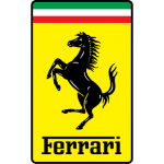 Ferrari logo car battery
