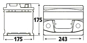 075 battery size