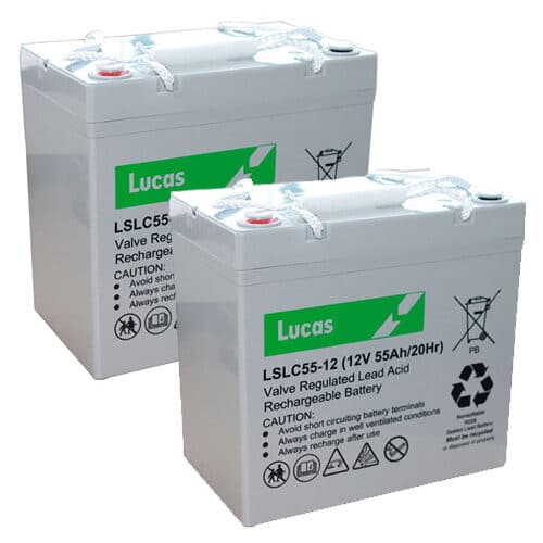 lucas 55ah lslc 12 batteries image