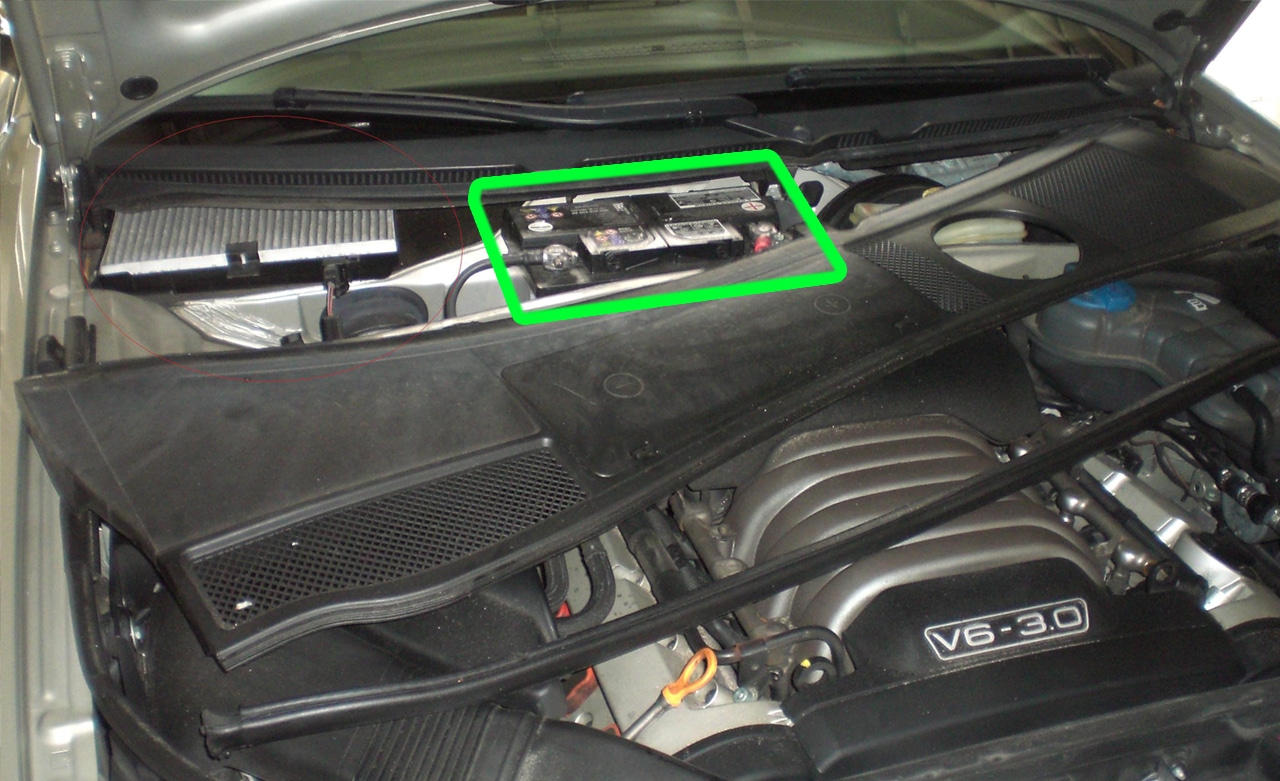 03 Bmw x5 battery location #7