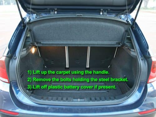 BMW X1 Car Battery Location | Advanced Battery Supplies