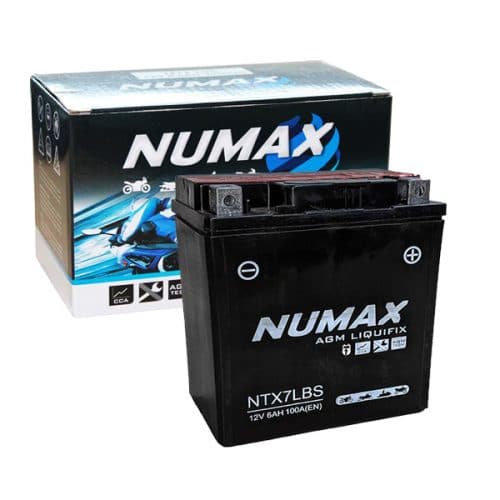 ntx7l-bs numax motorcyle battery image
