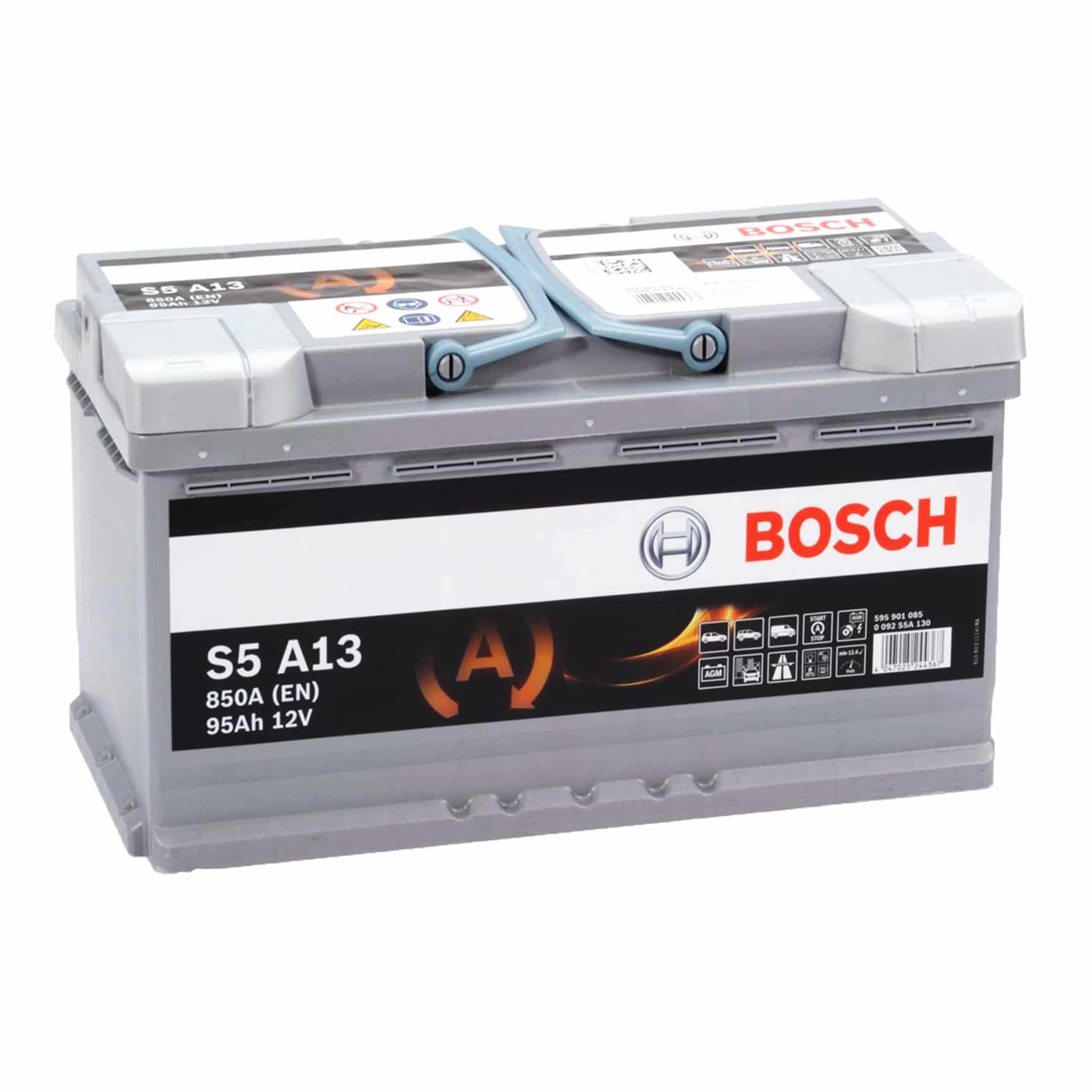Bosch S5A13 AGM Stop Start Car Battery (019) S5 A13 | ABS Batteries