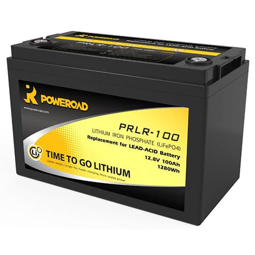 PRLR-100 Poweroad lithum battery image