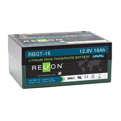 relion lithium 16ah battery only