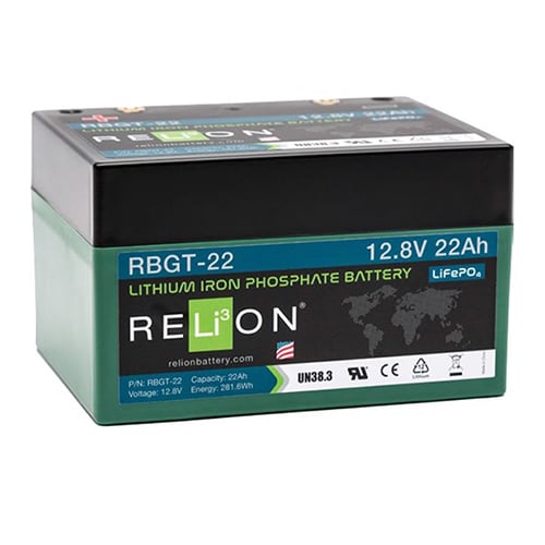 relion lithium 22ah golf battery