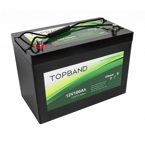 Topband 100ah L100 b series 12v battery image
